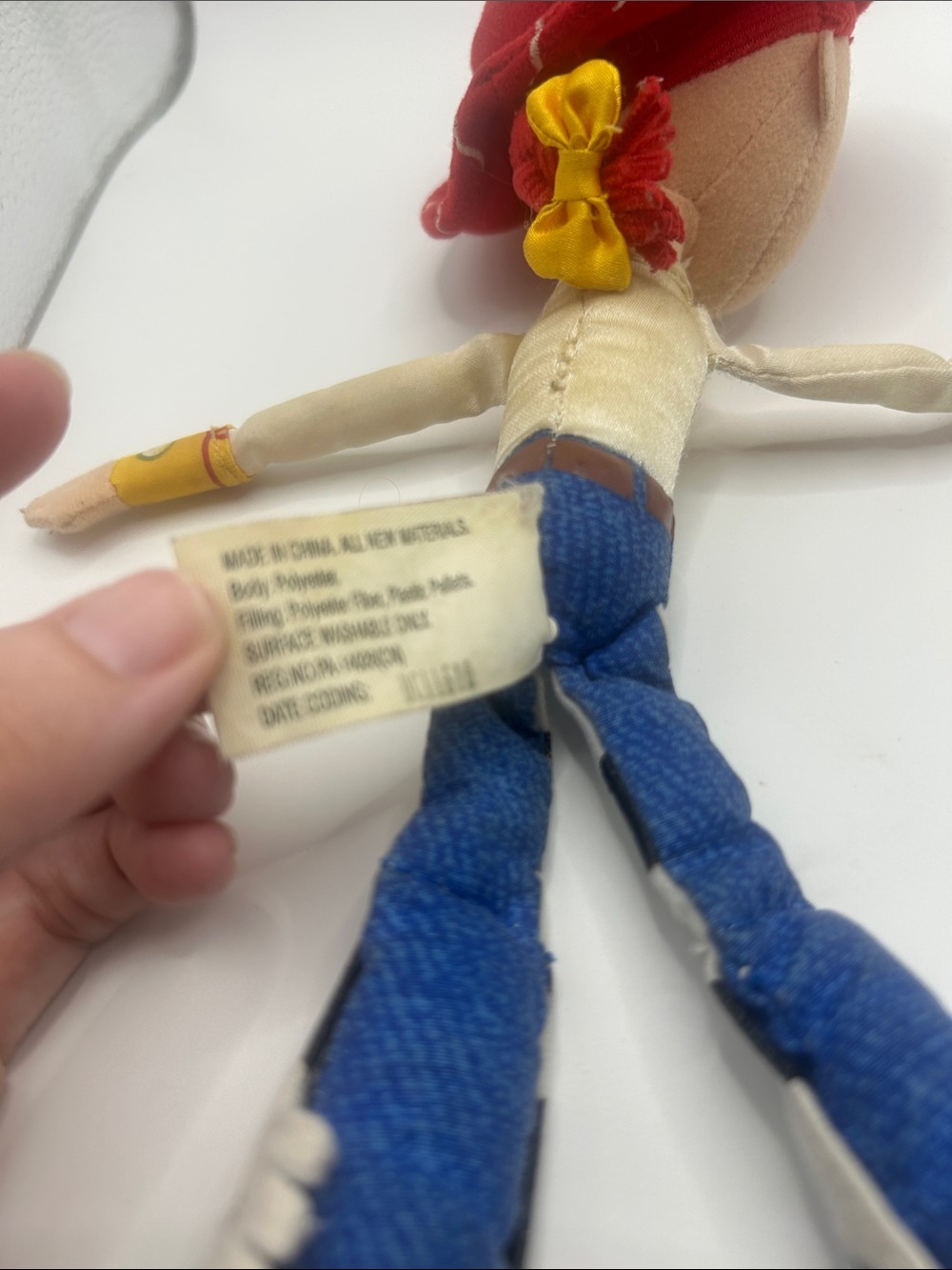 Rare Disney Pixar Toy Story Jessie Plush doll figure rag doll 12 inch 2010 y2k - Picture 6 of 7